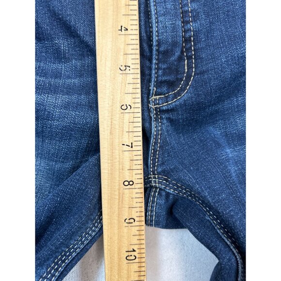 Chicos So Slimming Jeans Womens 00 Short Dark Wash Bootcut‎ Stretch - Picture 6 of 10
